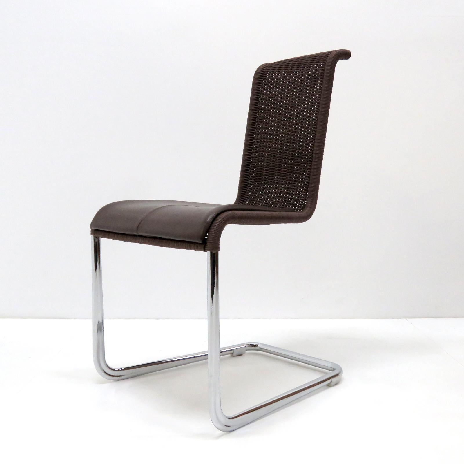 Allemand Axel Brüchhauser pour Tecta B45 High Back Chairs, 1981 en vente