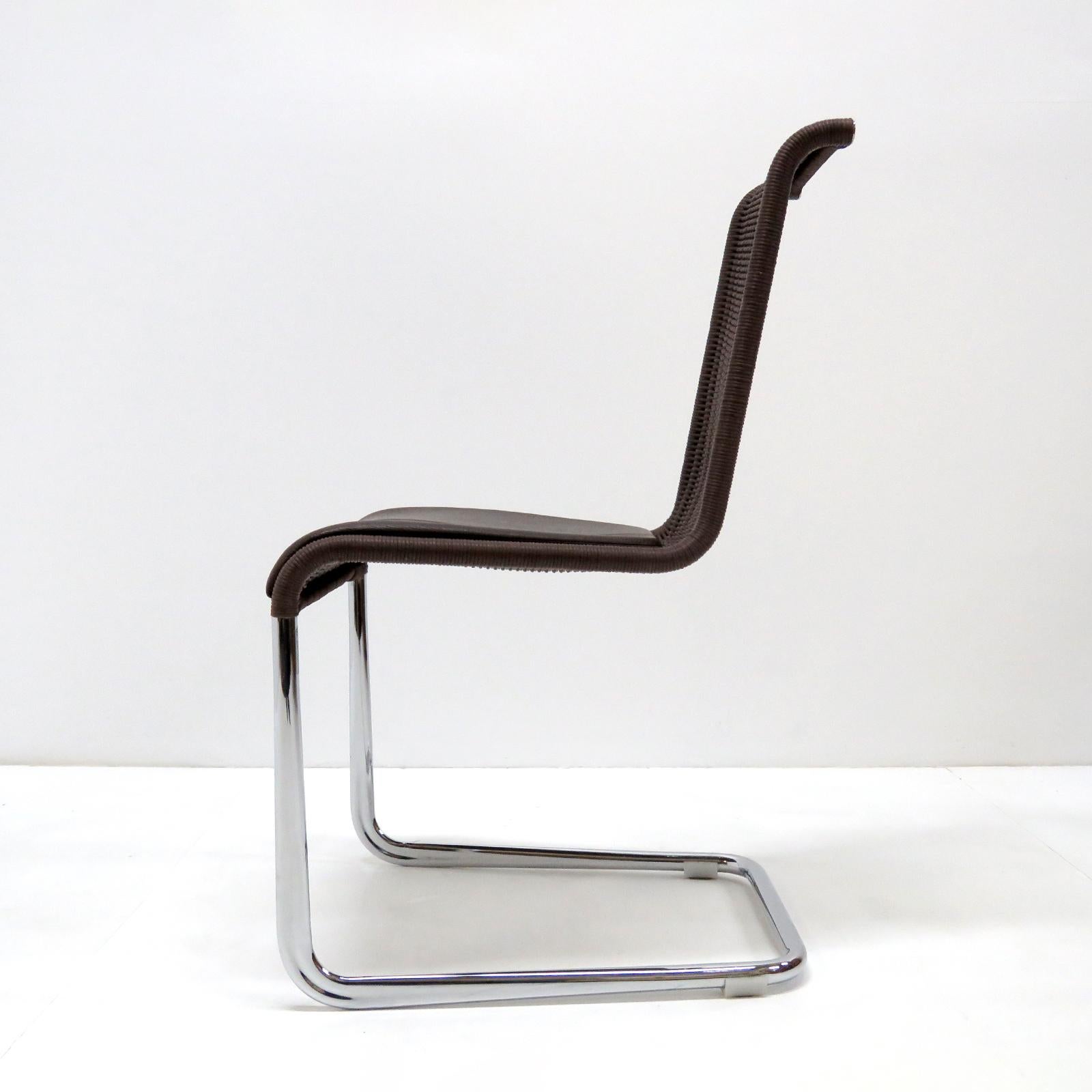 Axel Brüchhauser for Tecta B45 High Back Chairs, 1981 In Good Condition For Sale In Los Angeles, CA