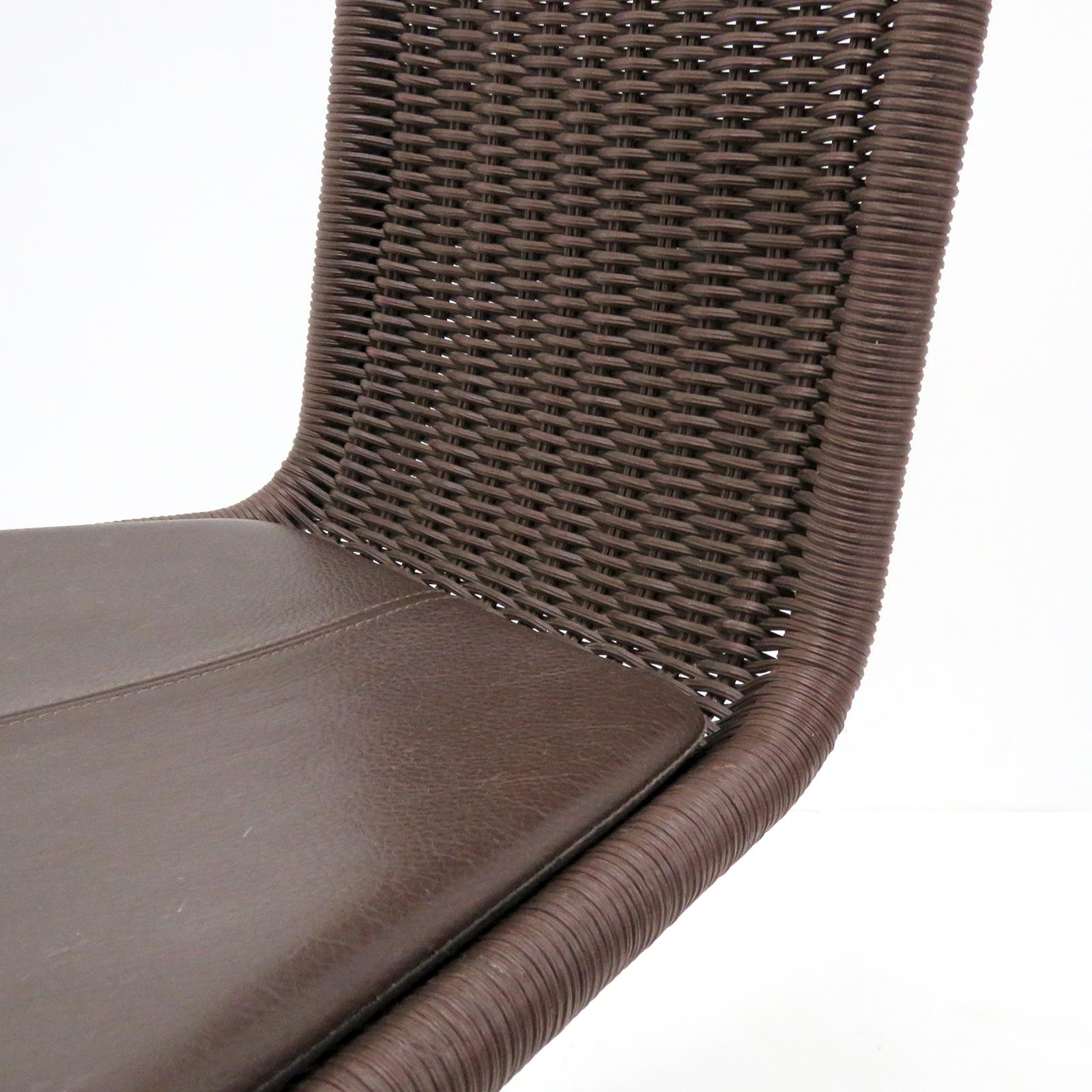 Axel Brüchhauser for Tecta B45 High Back Chairs, 1981 For Sale 2