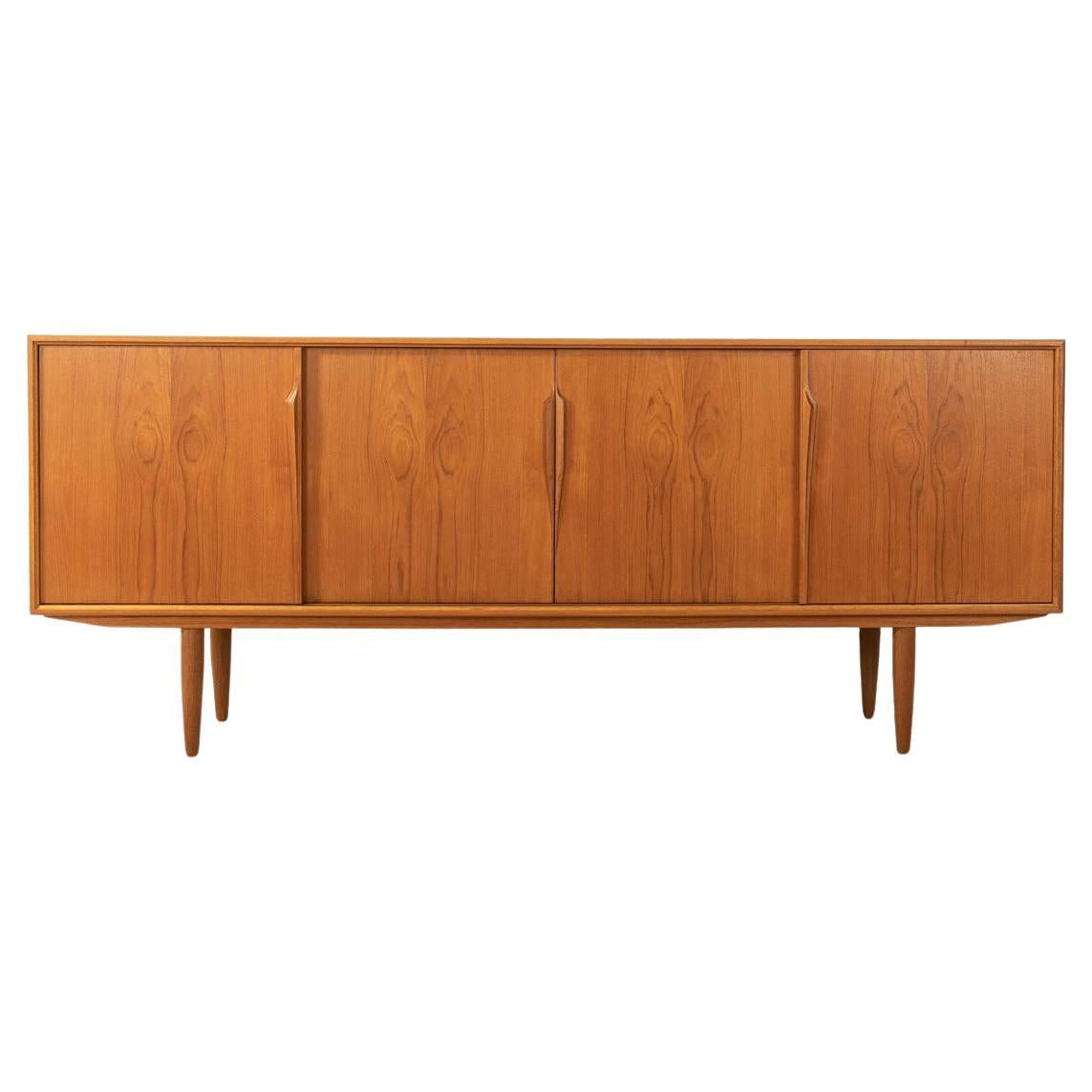 Axel Christensen für Aco Møbler Sideboard aus Teakholzfurnier, 1960er Jahre Dänemark