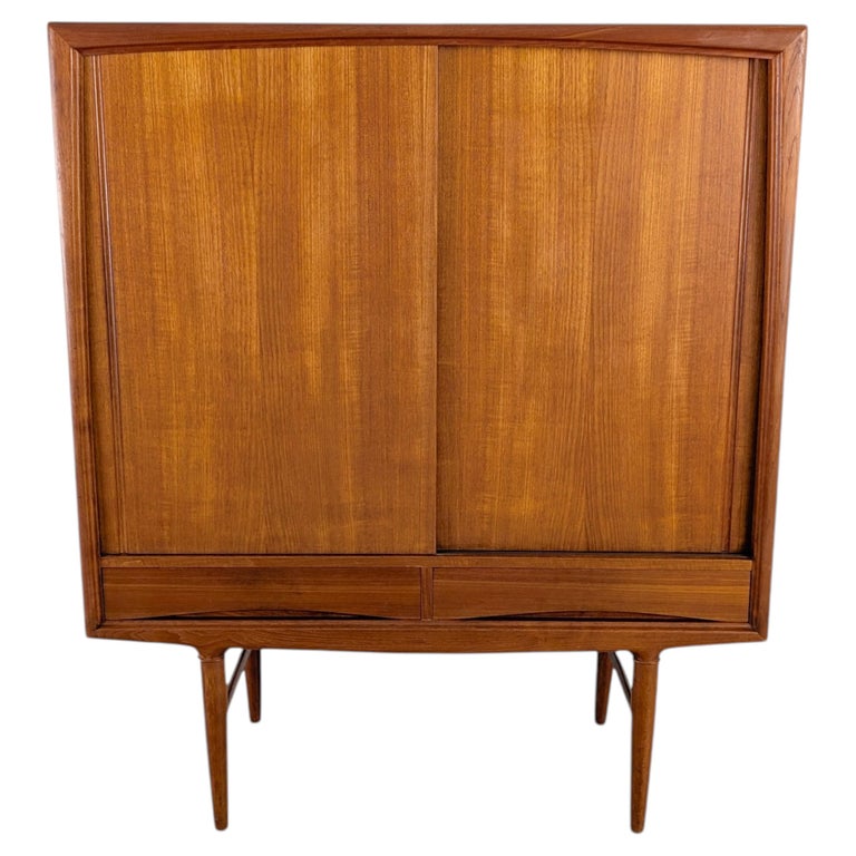 Axel Christensen Teak Midcentury Schrank ACO Møbler Highboard
