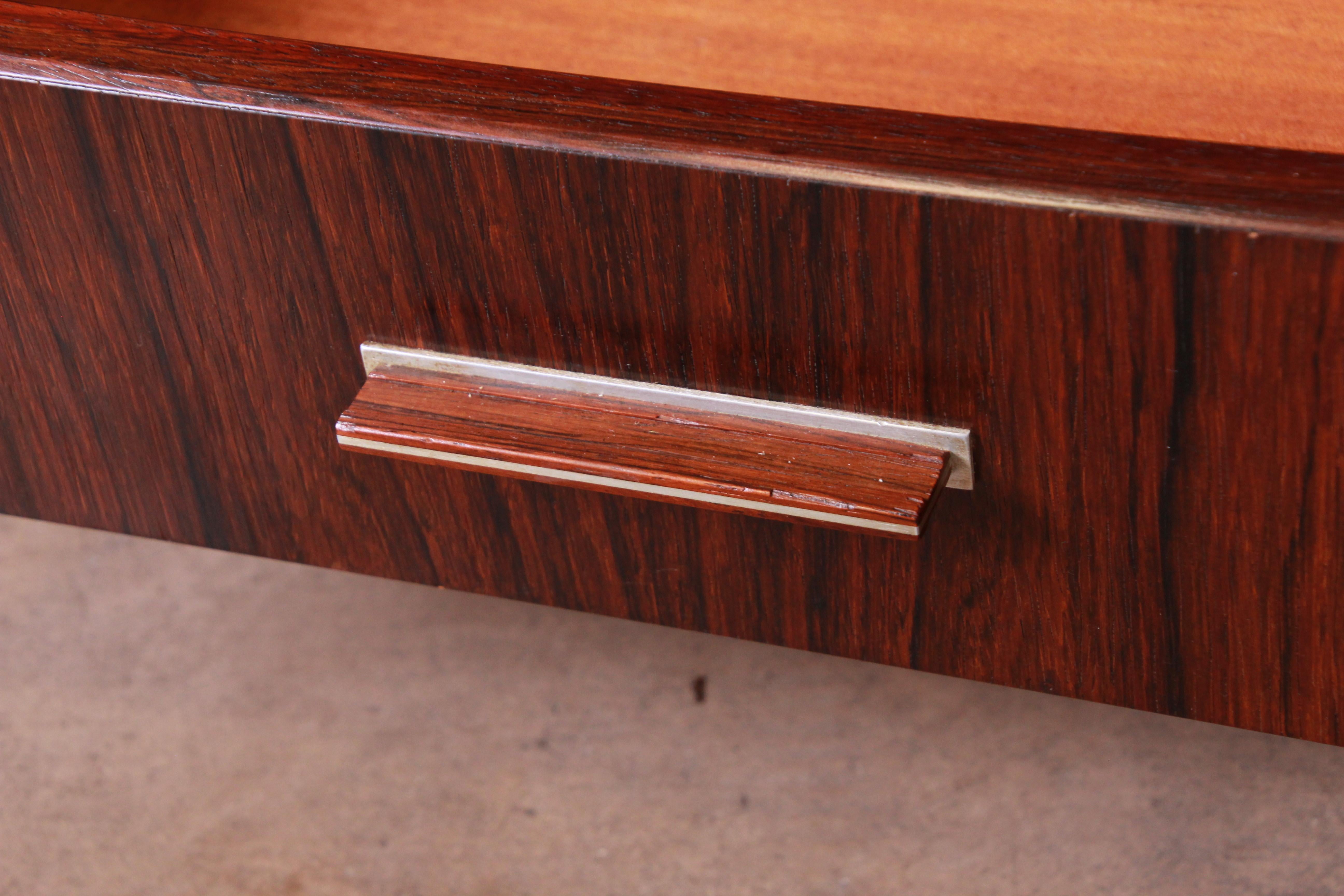 Axel Christiansen Odder Danish Modern Brazilian Rosewood Bar Cabinet, 1960s 7
