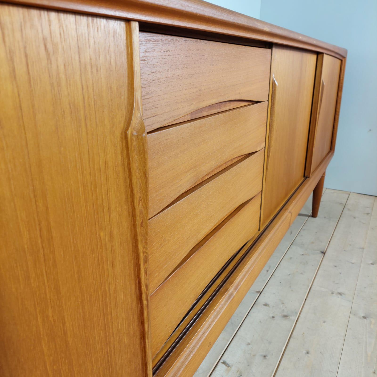 Veneer Axel Christiansen Sideboard for Aco Møbler For Sale