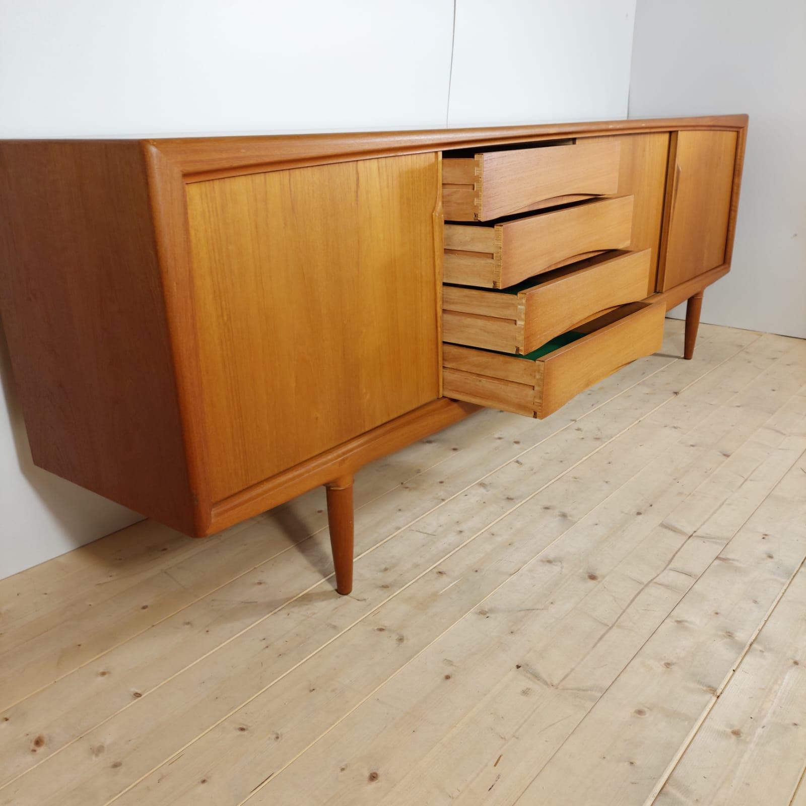 Teak Axel Christiansen Sideboard for Aco Møbler For Sale
