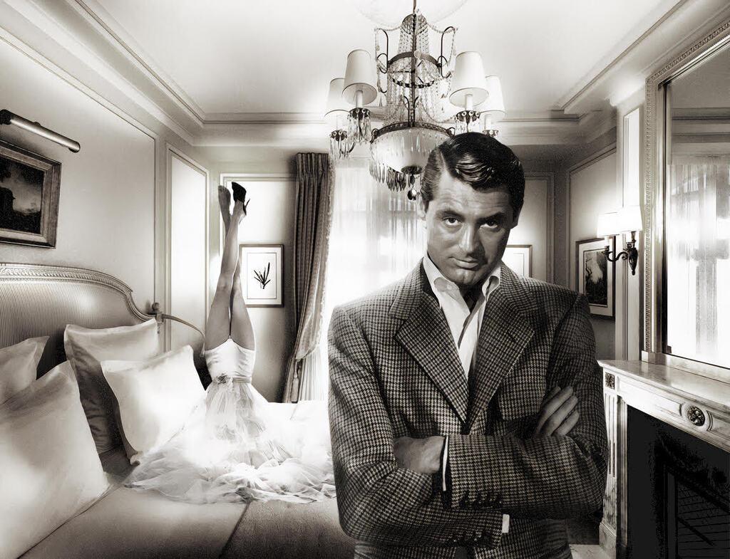 Rumours - Cary Grant - Painting by Axel Crieger