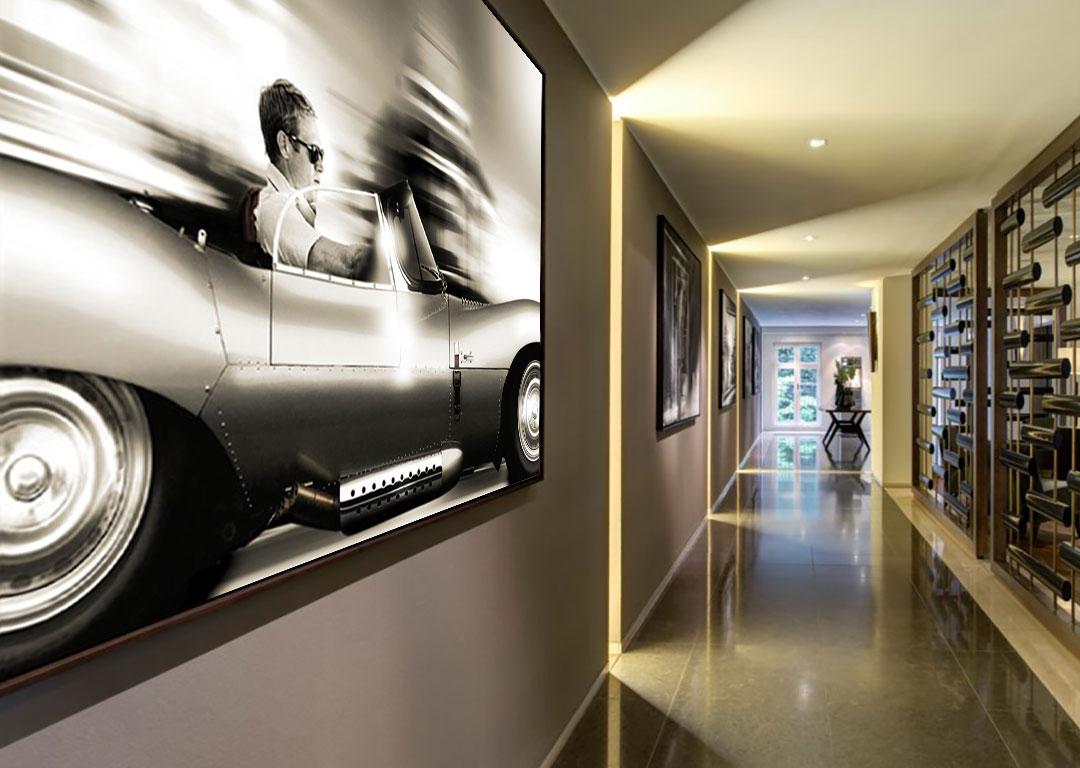Drive, Steve Mcqueen, Classico americano - Print Contemporaneo di Axel Crieger