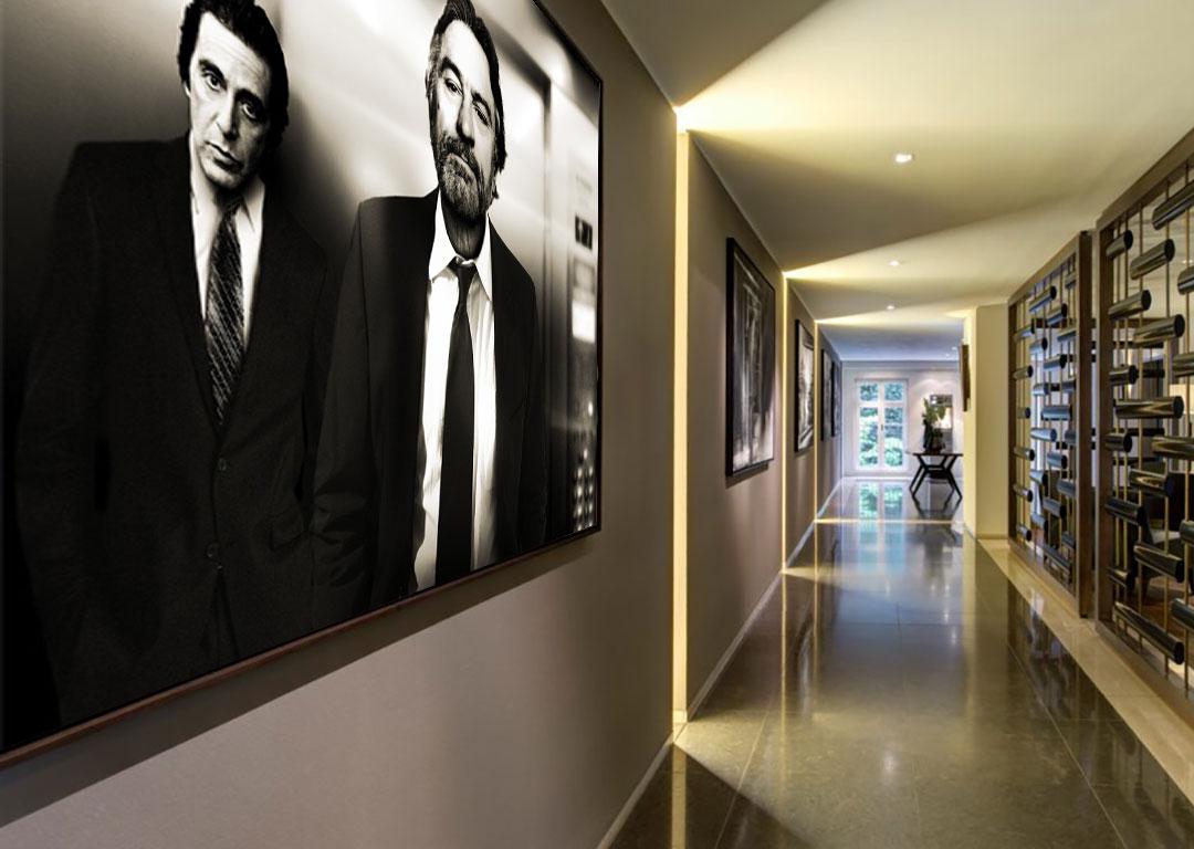 Wrong Floor Son? Robert de Niro and Al Pacino - Photograph by Axel Crieger