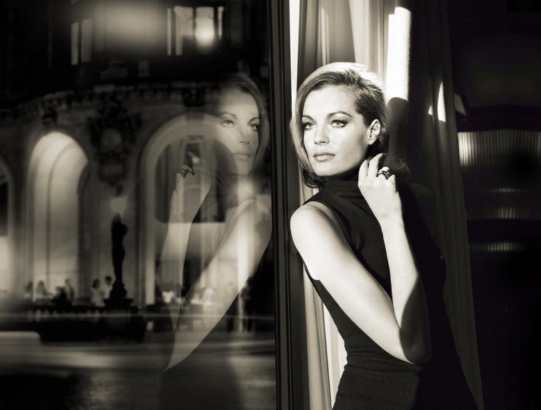 Axel Crieger Portrait Print - Romy Schneider - Dix heures et demi - Icons