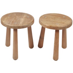 Axel Einar Hjorth, a Pair of Utö Stools, Nordiska Kompaniet, 1932