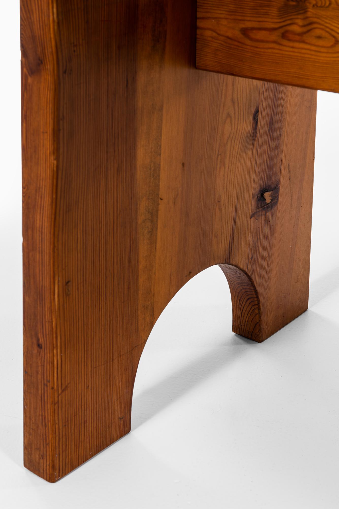 Axel Einar Hjorth Attributed Dining Table in Pine Produced in Sweden 2