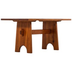 Axel Einar Hjorth Attributed Dining Table in Pine Produced in Sweden