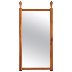 Axel Einar Hjorth Attributed Swedish Pine Mirror by Nordiska Kompaniet