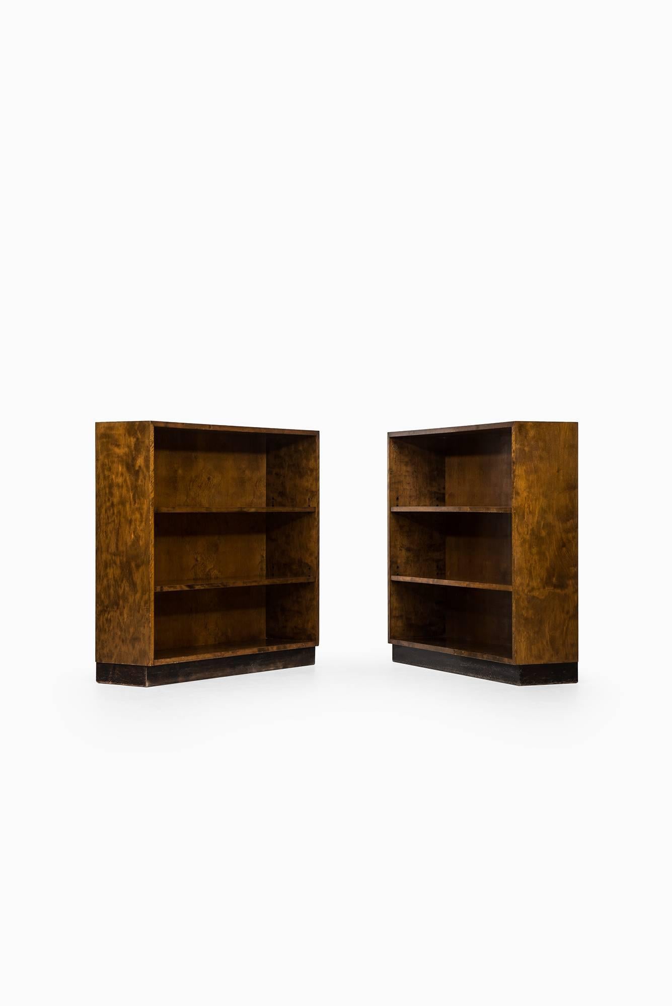 Axel Einar Hjorth Bookcases / Shelves by Nordiska Kompaniet in Sweden In Excellent Condition In Limhamn, Skåne län