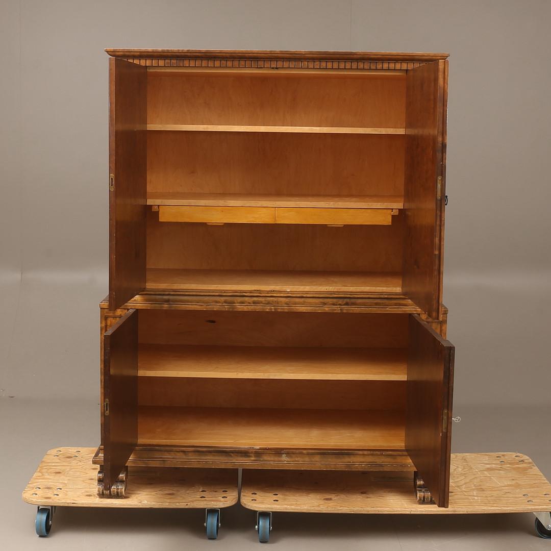 Axel Einar Hjorth Cabinet Model Birch in Sweden 1920's In Good Condition For Sale In Uccle, BE