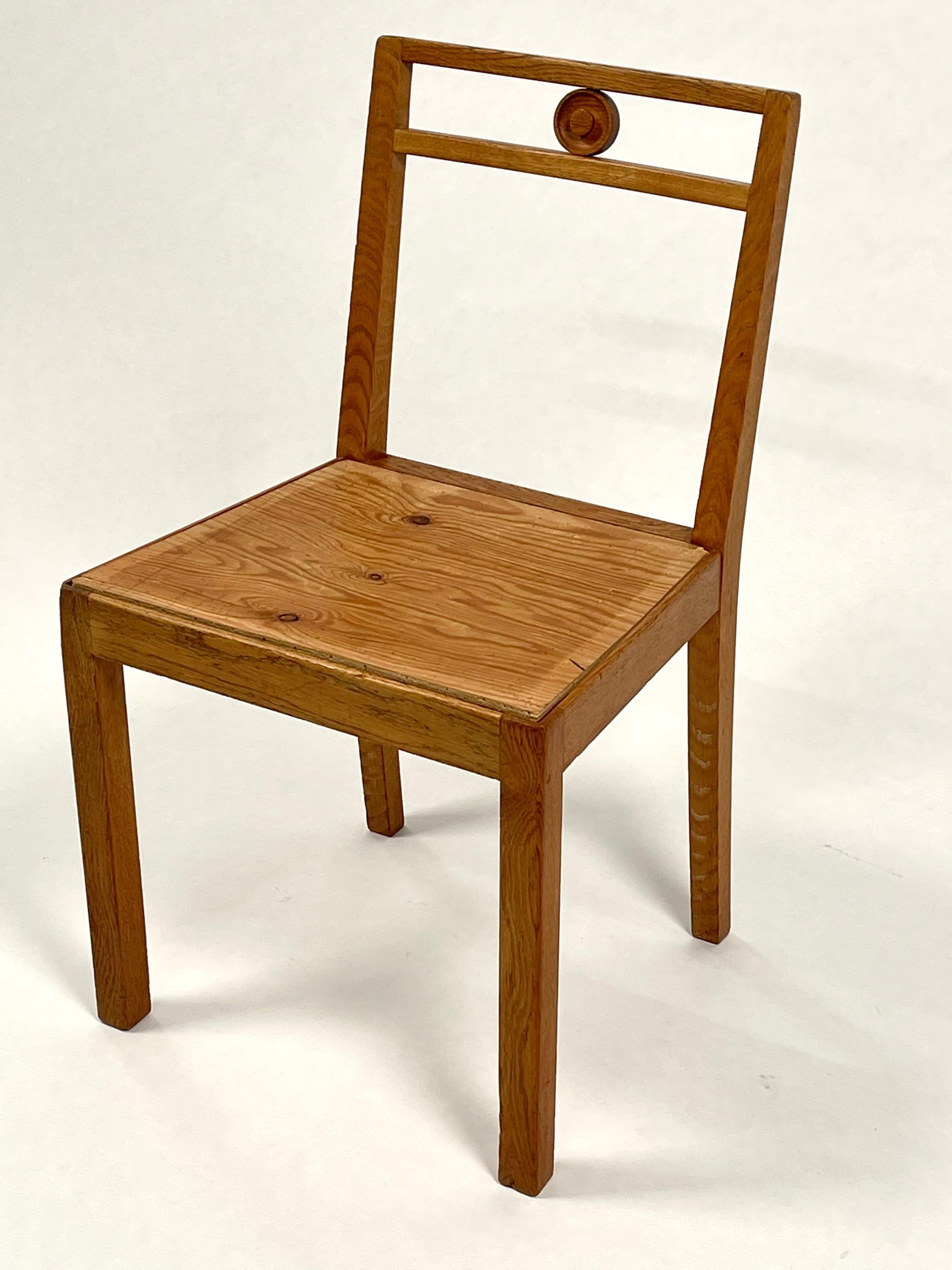 Axel Einar Hjorth, Chair, Model 'Dagmar', Cerused Oak, 1935, Stockholm 1