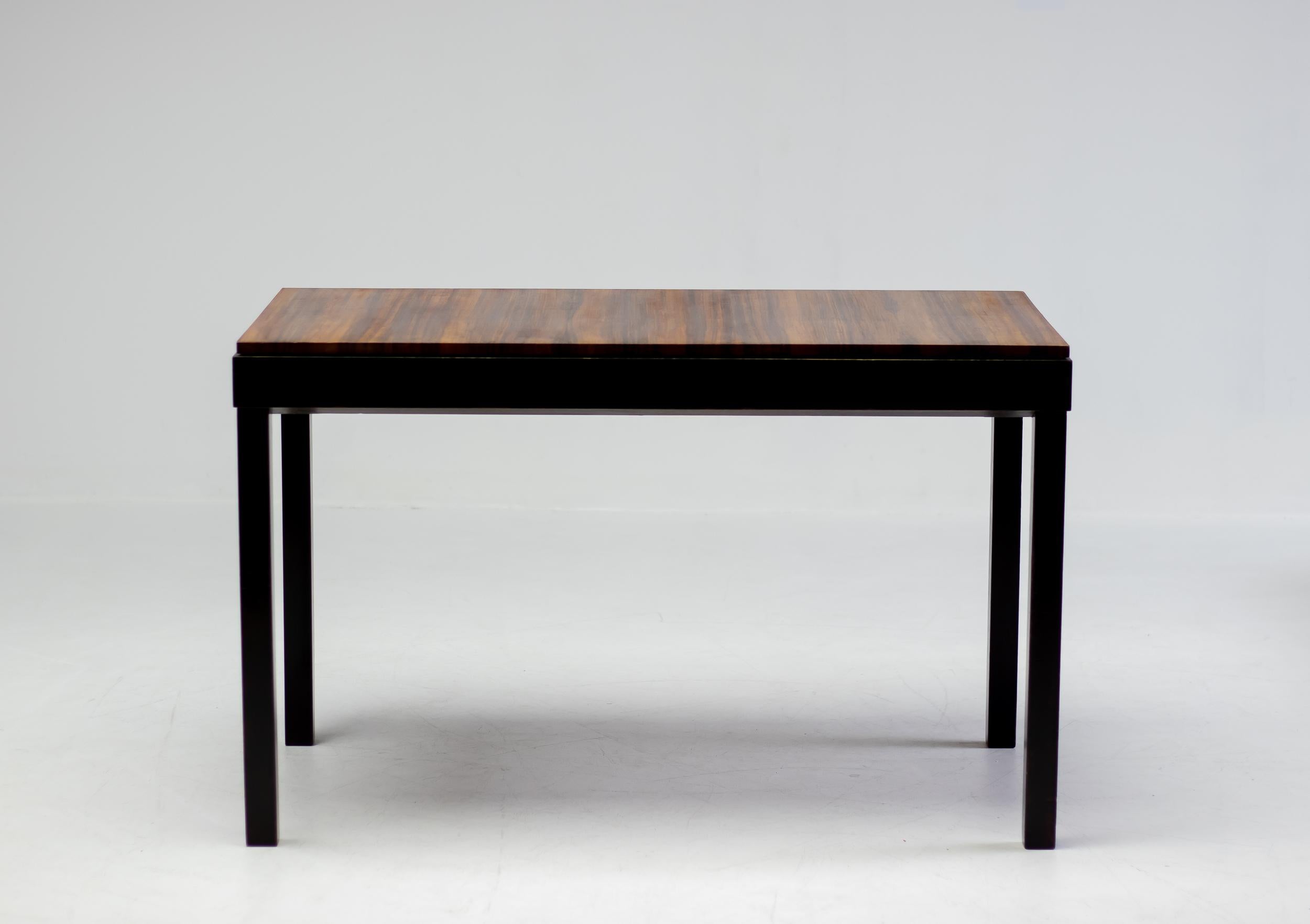 Axel Einar Hjorth Extendable Table, Macassar, 1930 For Sale 5
