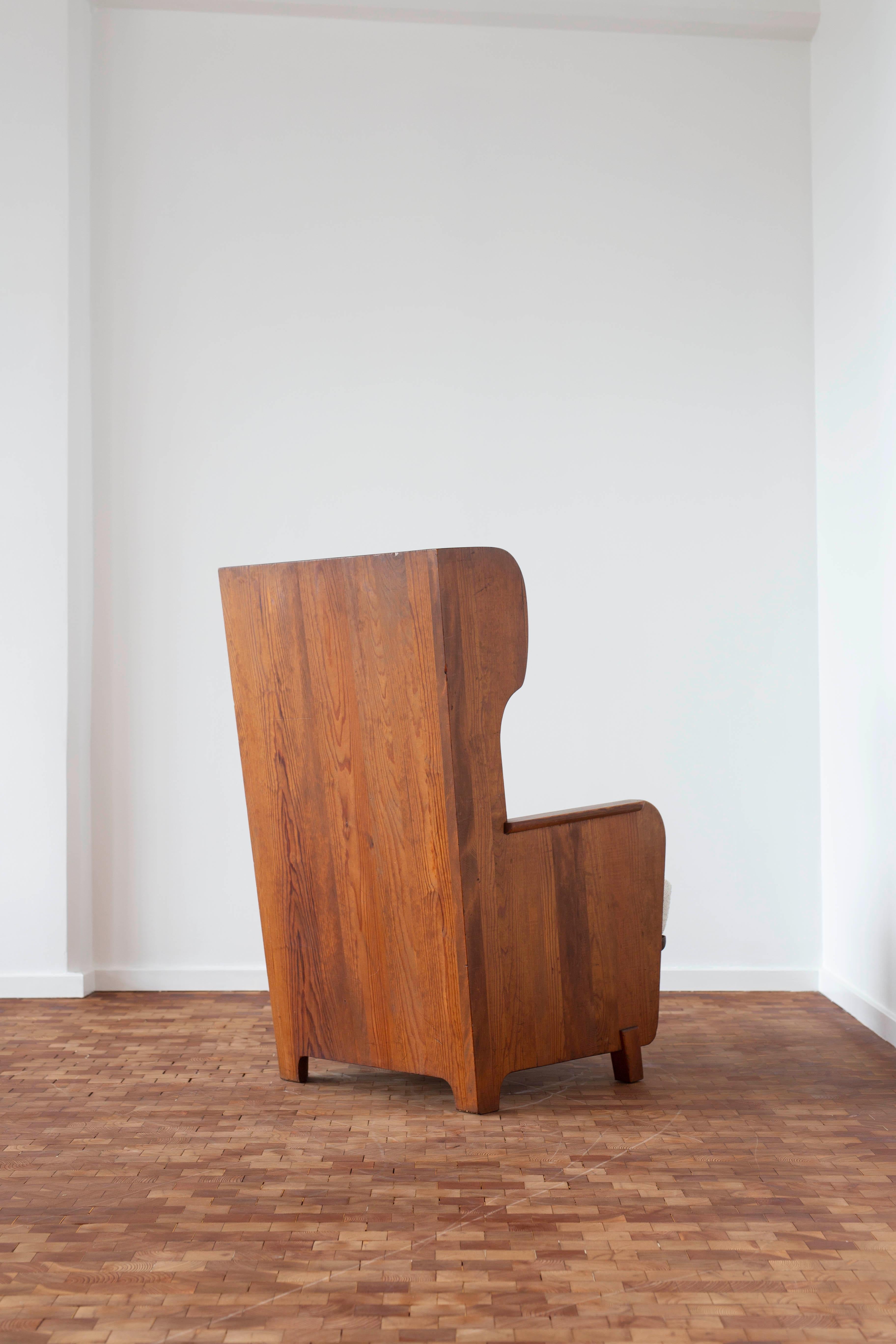 Axel Einar Hjorth 'Lovö' armchair for Nordiska Kompaniet, 1935 In Good Condition For Sale In Copenhagen, DK