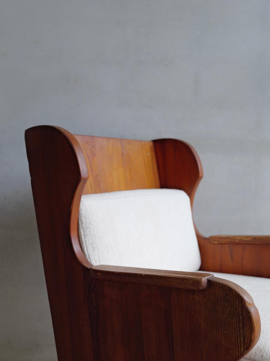 Scandinavian Modern Axel Einar Hjorth Lovö armchair