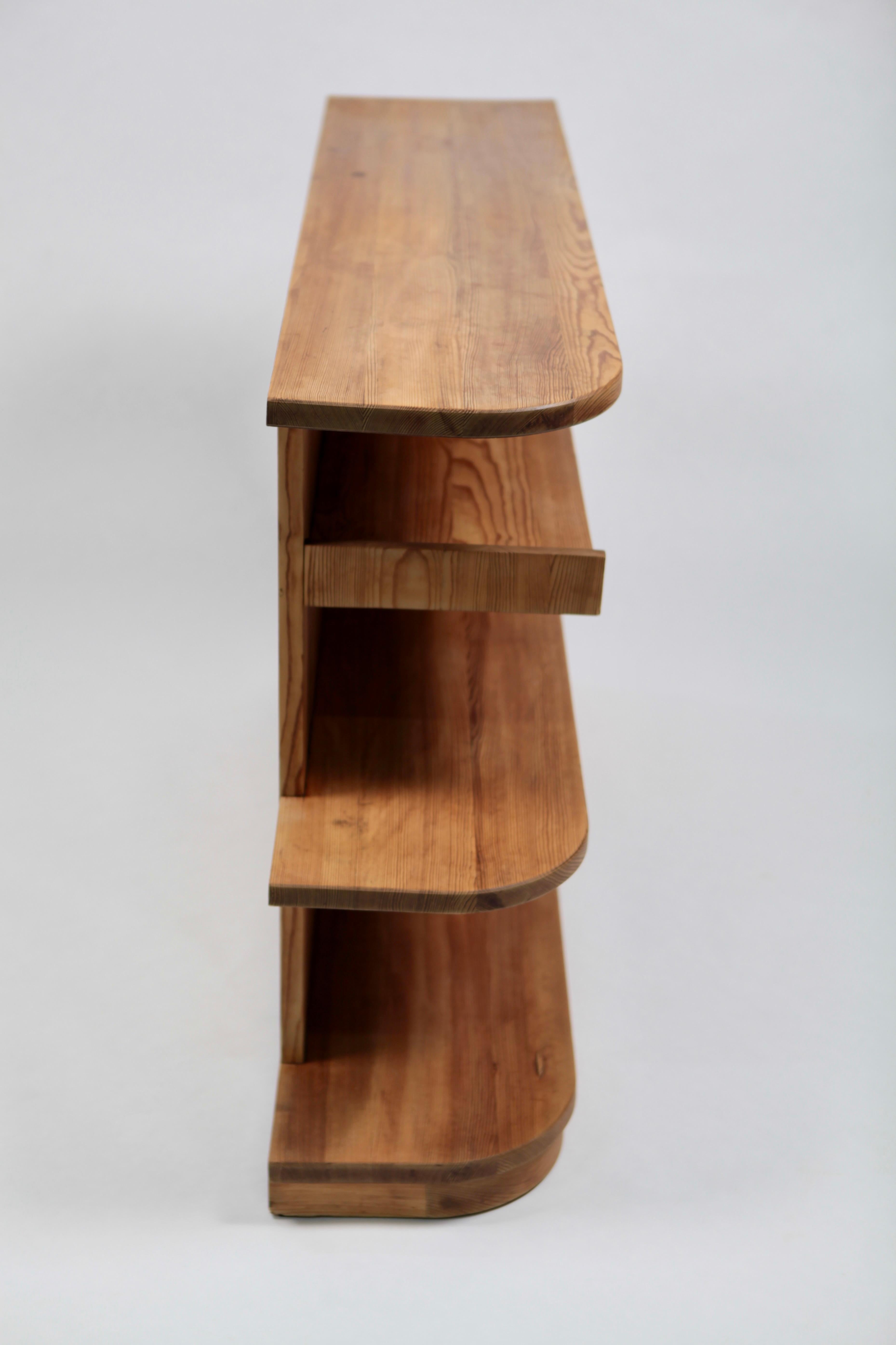 Axel Einar Hjorth, 'Lovö' Bookcase, Acid Stained Pine, Executed by NK in 1939 3