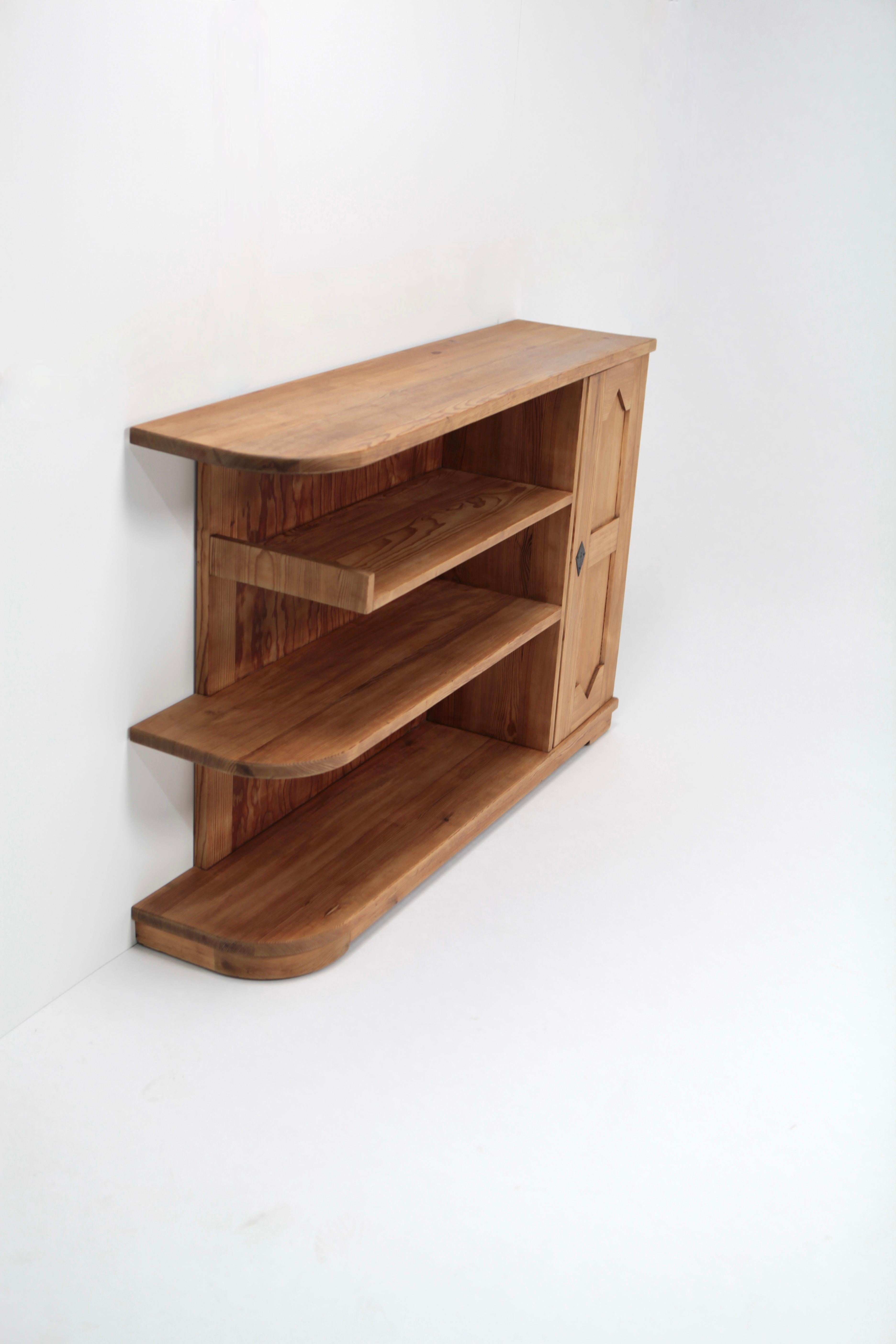 Axel Einar Hjorth, 'Lovö' Bookcase, Acid Stained Pine, Executed by NK in 1939 4