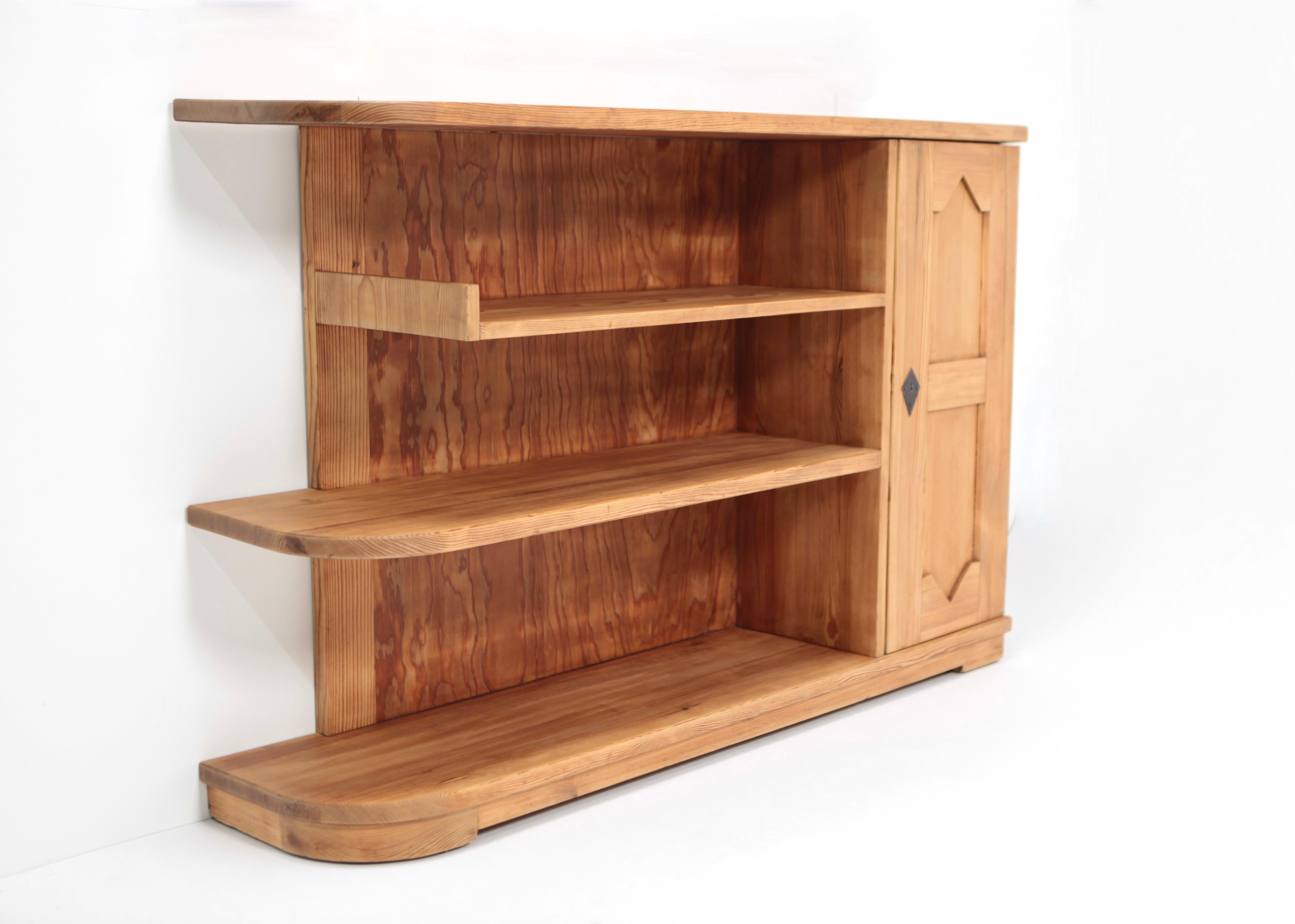 Axel Einar Hjorth, 'Lovö' Bookcase, Acid Stained Pine, Executed by NK in 1939 7