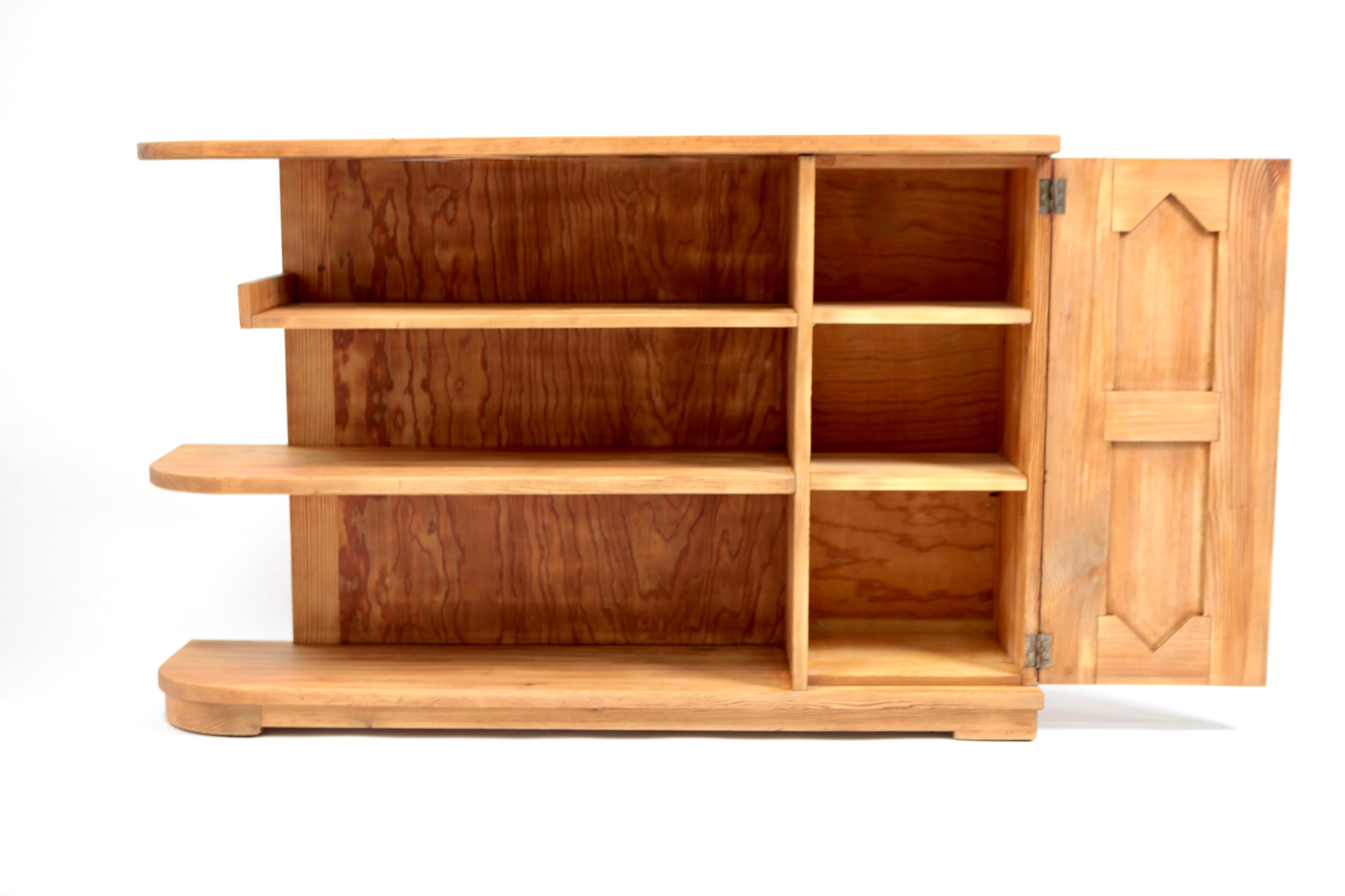 Axel Einar Hjorth, 'Lovö' Bookcase, Acid Stained Pine, Executed by NK in 1939 1