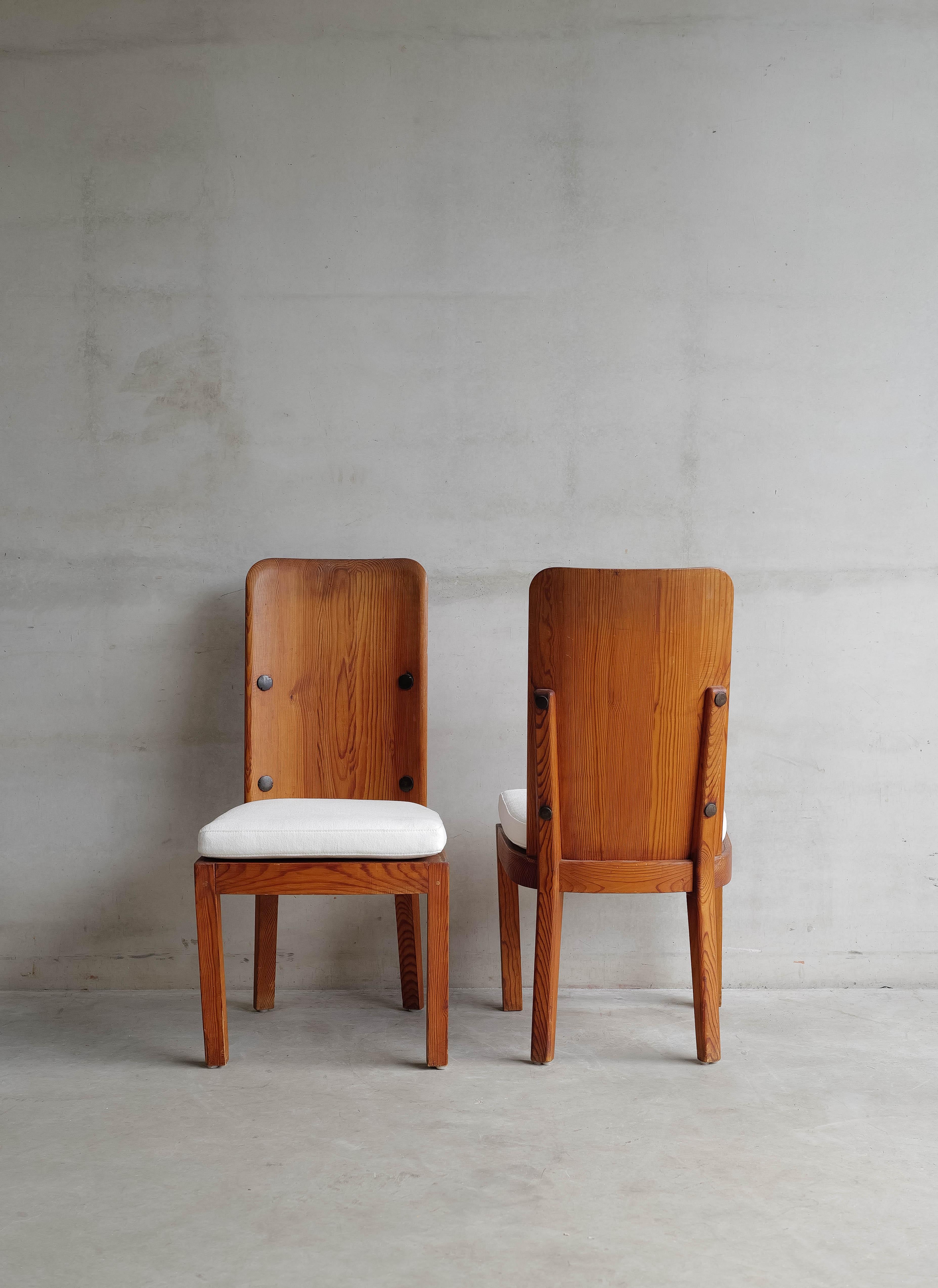 Scandinavian Modern Axel Einar Hjorth Lovö chairs For Sale