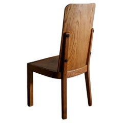Axel Einar Hjorth Lovö Dining Chair Produced by Nordiska Kompaniet, Sweden 1930s