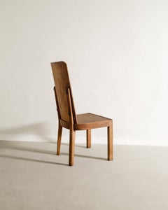 Axel Einar Hjorth "Lovö" Dining / Office Chair in Pine Produced for NK, 1930s