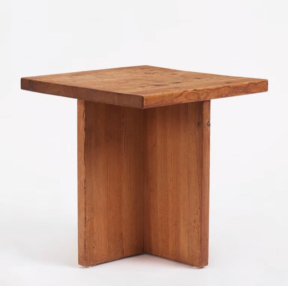 Scandinave moderne Axel Einar Hjorth  Lovö  table en pin en vente