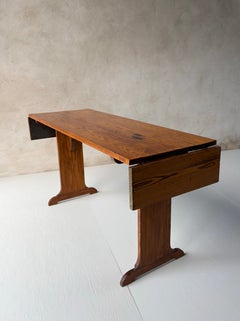 Axel Einar Hjorth manner Console / Library Table, solid Pine, Sweden 1930s