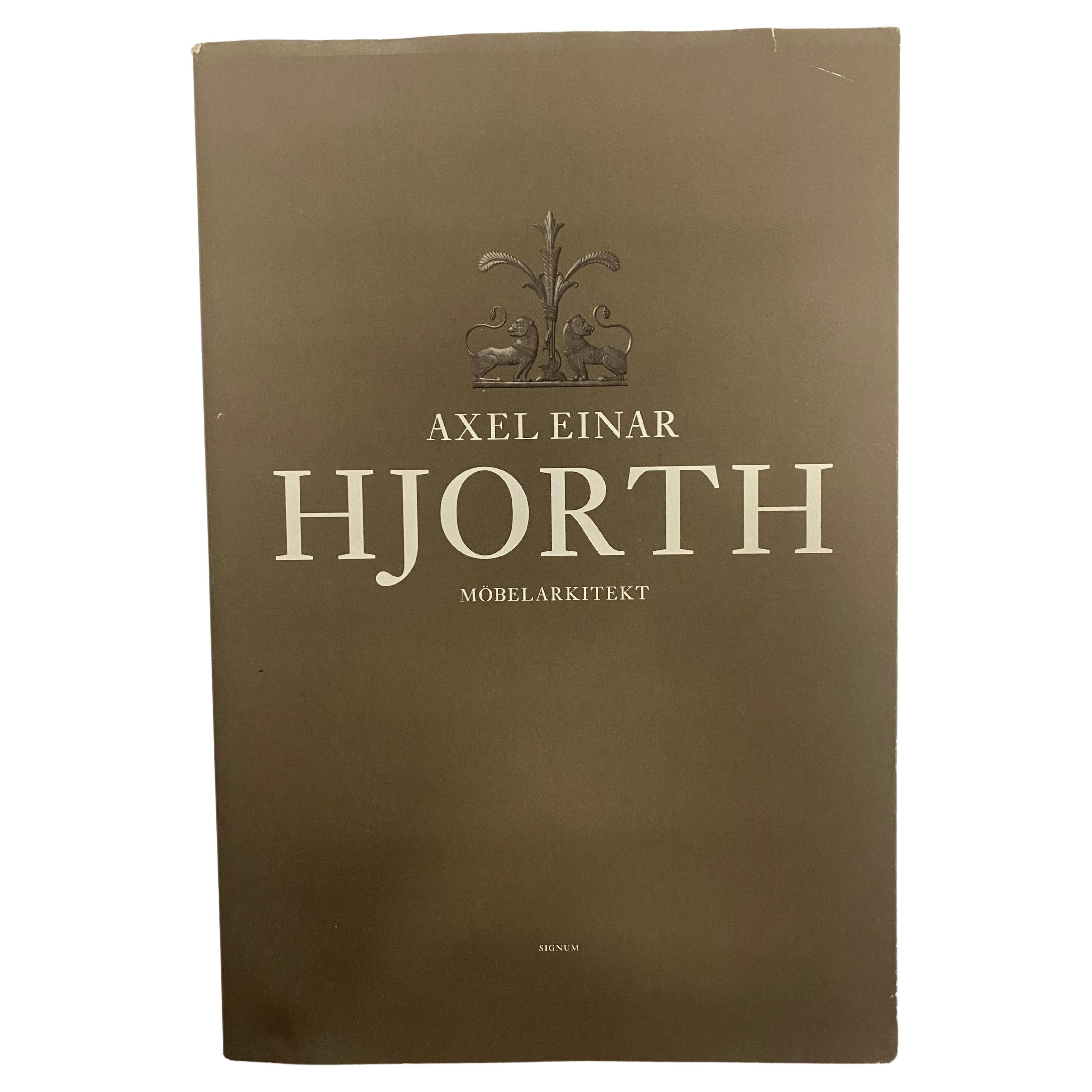 Axel Einar Hjorth: Mobelarkitekt (Book)