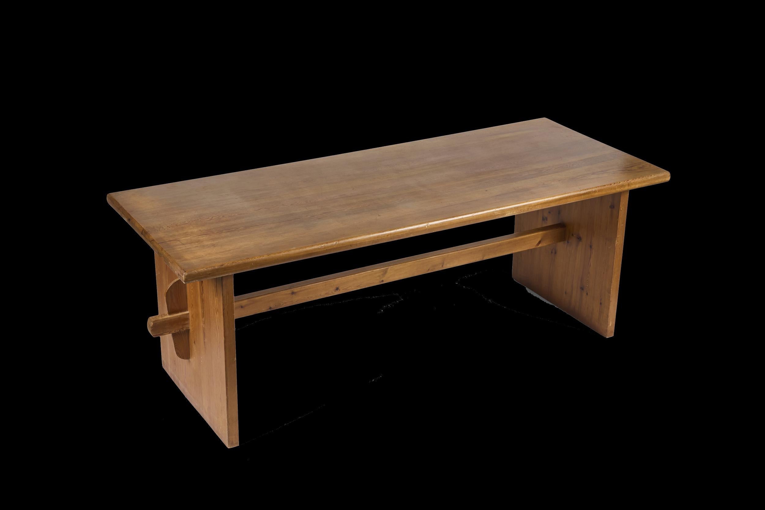 Table à manger en pin Axel Einar Hjorth en vente 1