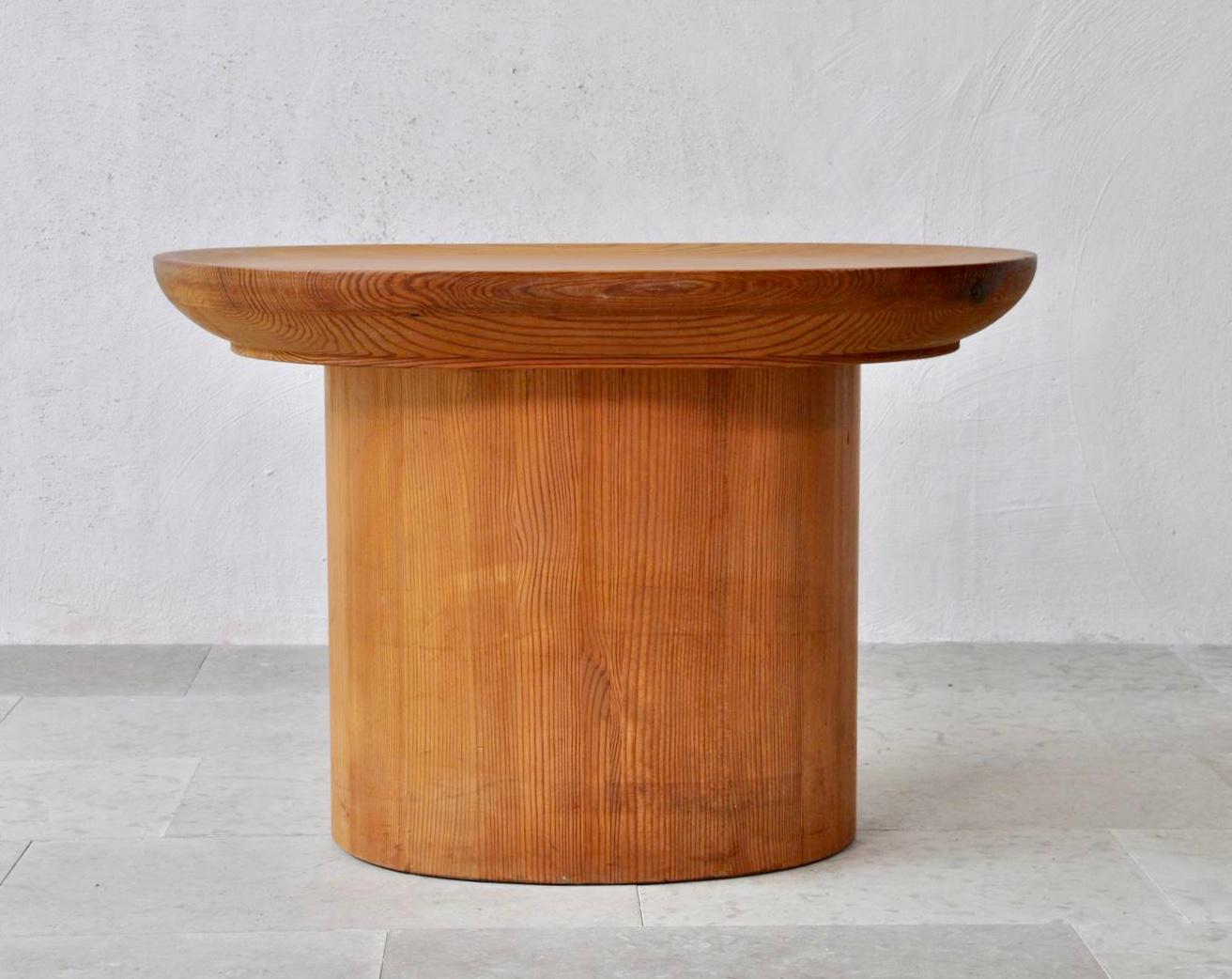 Scandinavian Modern Axel Einar Hjorth Pine ‘Uto’ Table for Nordiska Kompaniet, Sweden, 1930