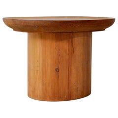 Axel Einar Hjorth Pine ‘Uto’ Table for Nordiska Kompaniet, Sweden, 1930