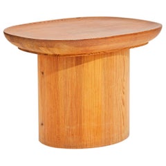 Axel Einar Hjorth Pine ‘Uto’ Table for Nordiska Kompaniet, Sweden, 1930s