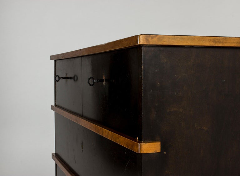 Swedish Axel Einar Hjorth Rare Chest of Drawers For Sale
