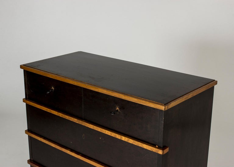 Axel Einar Hjorth Rare Chest of Drawers In Good Condition For Sale In Soho, London, GB