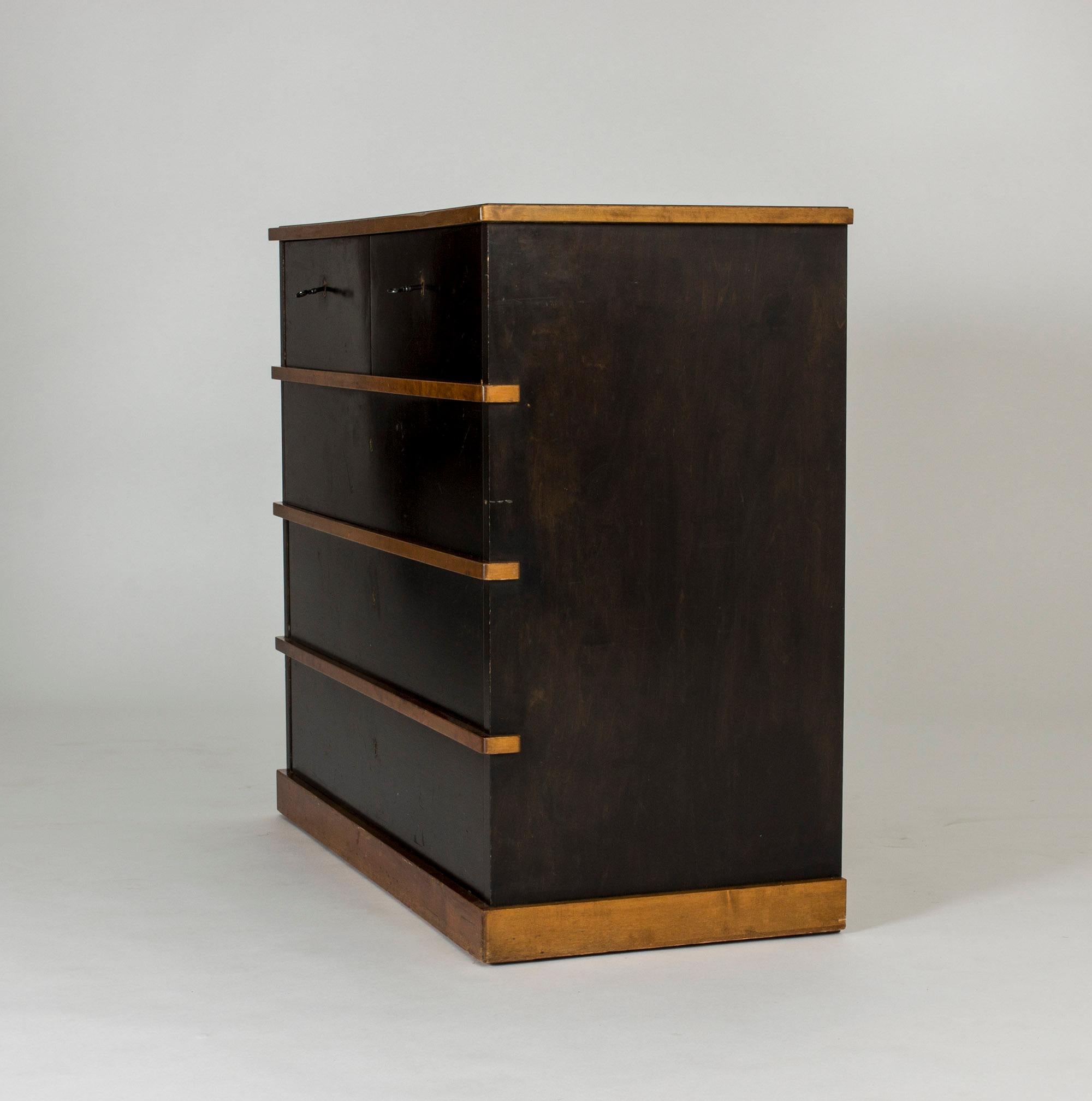 Birch Axel Einar Hjorth Rare Chest of Drawers