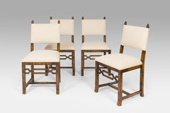 Axel Einar Hjorth Roma set extendable table and chairs, 1920's