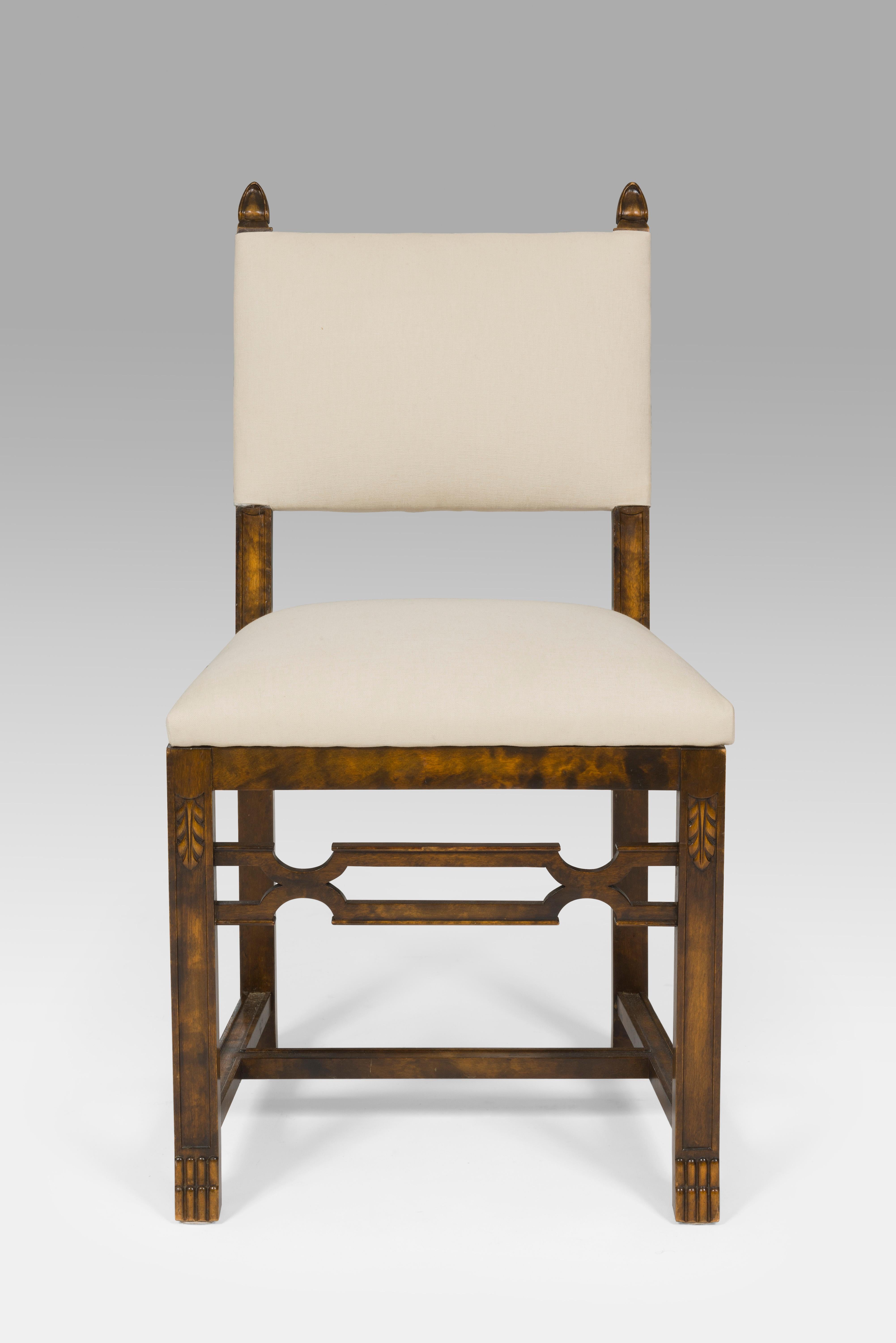 Axel Einar Hjorth Roma, ausziehbarer Tisch und Stühle, 1920er-Jahre (Art déco) im Angebot