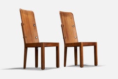 Axel Einar Hjorth, Set of “Lovö” Chairs, Pine, Nordiska Kompaniet, Sweden, 1930s