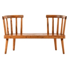Axel Einar Hjorth Sofa Model Utö Produced by Nordiska Kompaniet in Sweden