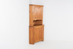 Axel Einar Hjorth solid pine corner cabinet by Nordiska Kompaniet