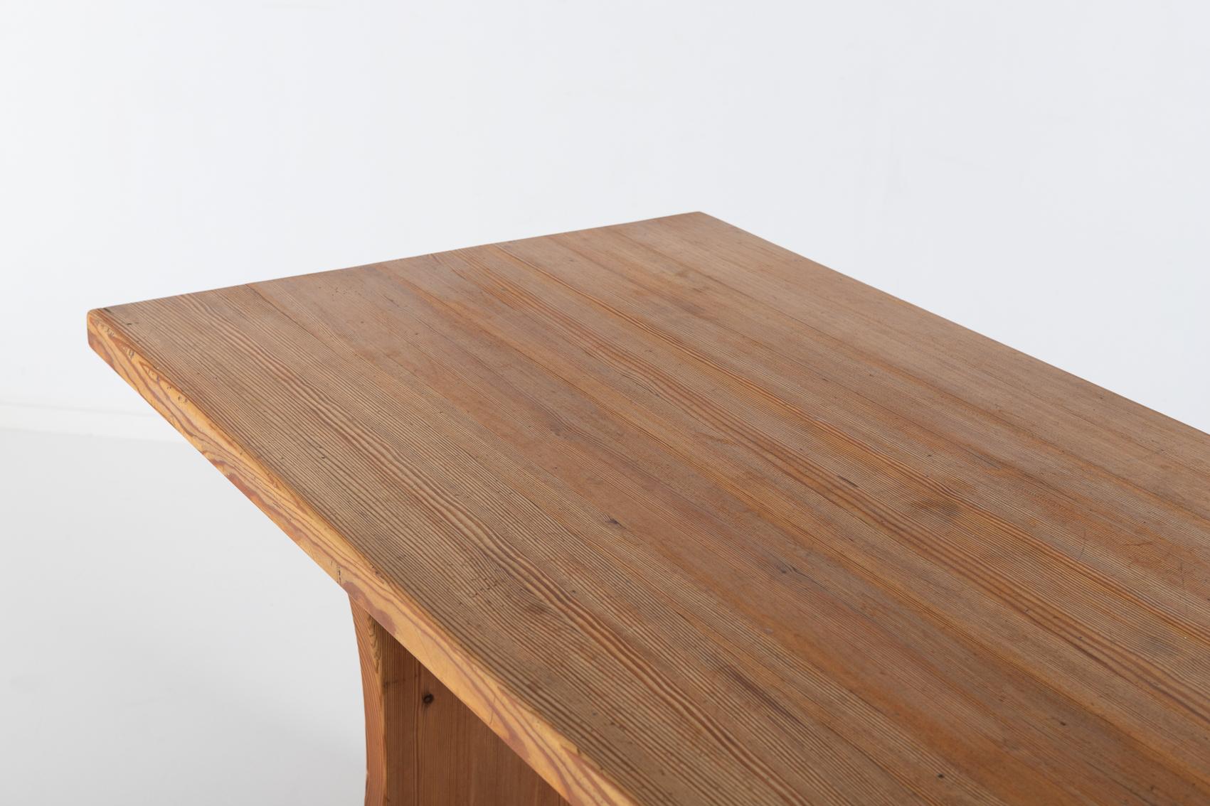 Axel Einar Hjorth ‘Sport’ solid pine table by Nordiska Kompaniet For Sale 2