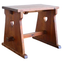 Vintage Axel Einar Hjorth style Swedish pine table, Circa 1930th.