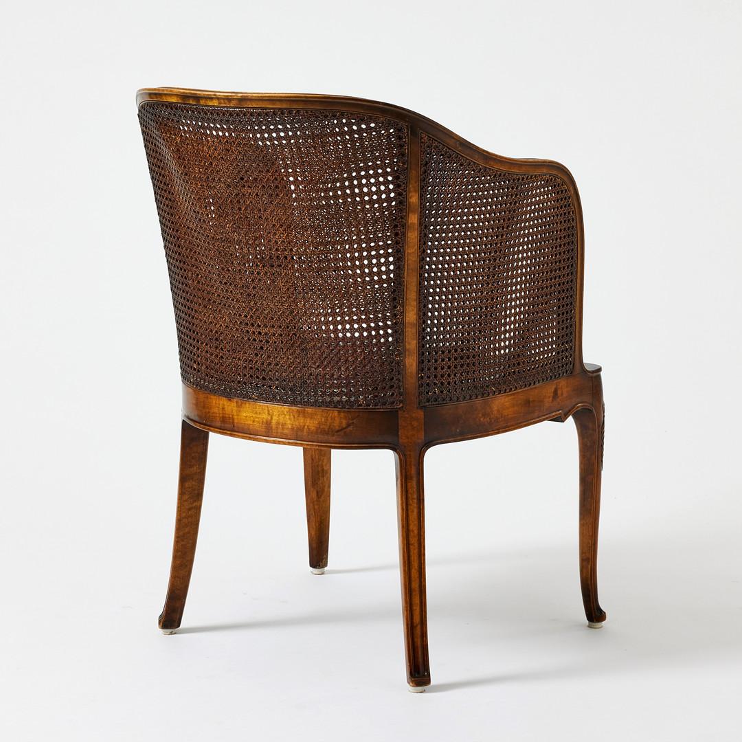 Silla Axel Einar Hjorth Swedish Grace Rattan Du Barry, 1928 en Bueno estado para la venta en Uccle, BE