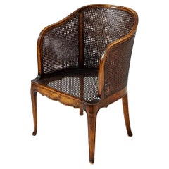 Axel Einar Hjorth Schwedischer Stuhl Grace Rattan Du Barry, 1928