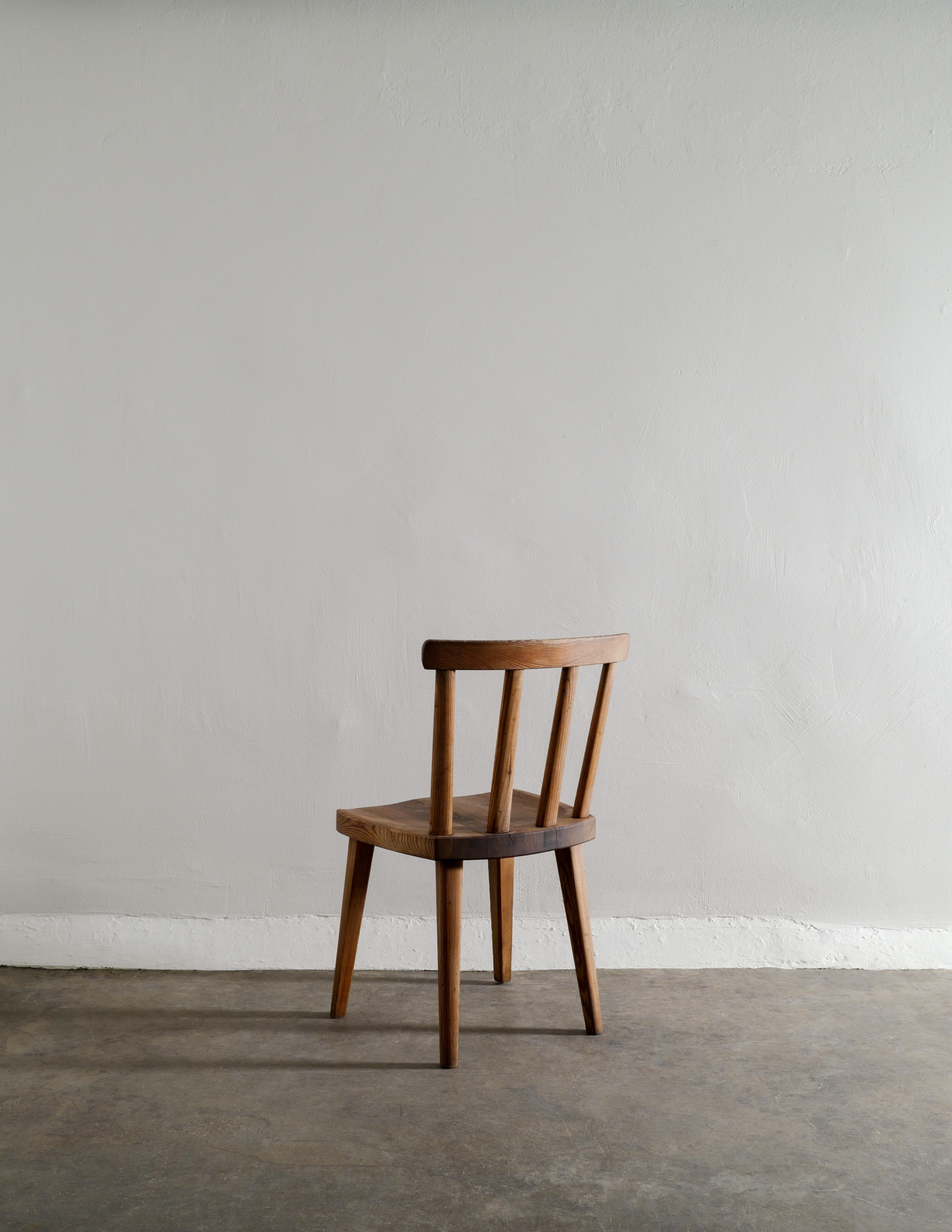 Swedish Axel Einar Hjorth Table & Chair Produced by Nordiska Kompaniet, Sweden, 1930s