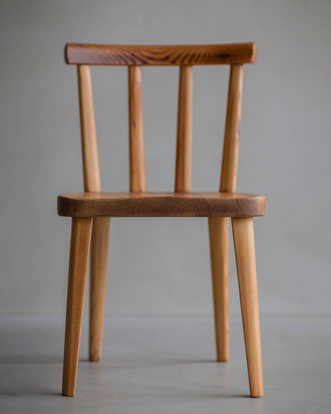 Axel Einar Hjorth - Utö Dining Chair - produced by Nordiska Kompaniet in Sweden In Good Condition For Sale In Hasselt, VLI